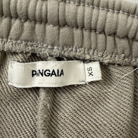 Pangaia Sweatpants Womens XS Stone Beige Organic Cotton 365 Track Drawstring - Picture 2 of 11